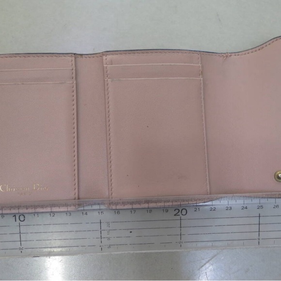 Dior Saddle Grained Calfskin Card Holder Wallet - Picture 6 of 7